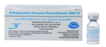 ERITROPOYETINA HUMANA - Medicamentos